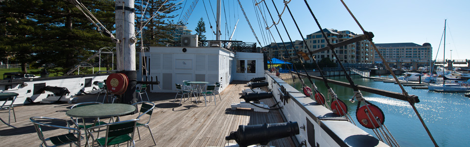 hms buffalo replica deck